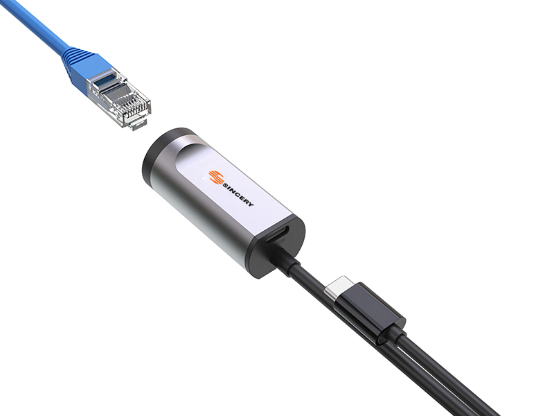 USB C TO ETHERNET + PD